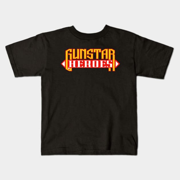 Gunstar Heroes Kids T-Shirt by SNEShirts